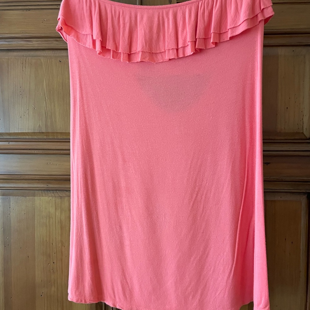Victoria’s Secret Off-Shoulder Ruffle coverup
